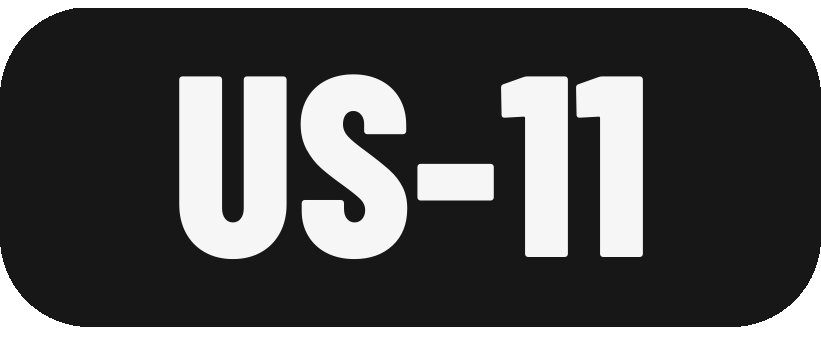 US-11 Highway Sign Icon Towing Service areas North and South Towing Cleveland Tennessee
